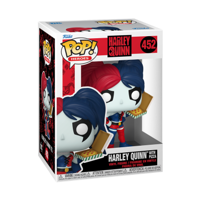 Funko POP! DC Comics "Harley Quinn": Harley Quinn With Pizza