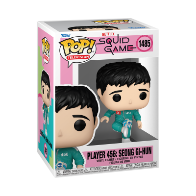 Funko Pop! Television "Squid Game": Player 456: Seong Gi-Hun (Kicking Jegi)