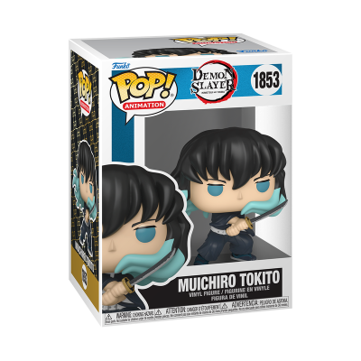Funko POP! "Demon Slayer": BUNDLE Muichiro Tokito (Attack) + CHASE