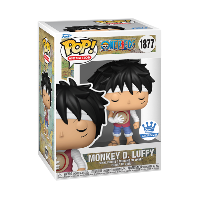 Funko Pop!  ANIMATION "One Piece": Monkey D. Luffy (Marineford Memorial) with Pop! Protector (FUNKO EXCLUSIVE) Funko Pop!  ANIMATION "One Piece": Monkey D. Luffy (Marineford Memorial) with Pop! Protector (FUNKO EXCLUSIVE)