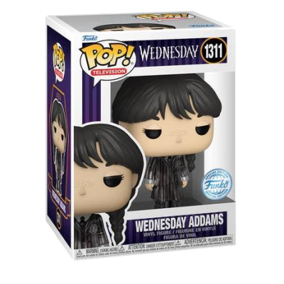 Funko POP! "Wednesday": Wednesday Addams (Metallic) #1311 Figure (Exclusive)