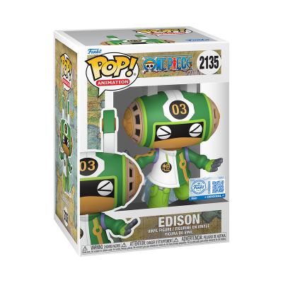 PRÉ-RESERVA - Funko POP! ANIMATION "One Piece" : Edison #2135 (Special Edition)