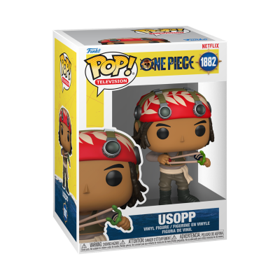 PRÉ-RESERVA - Funko Pop! TELEVISION "One Piece - Live Action": Usopp