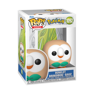 PRÉ-RESERVA - Funko POP! GAMES "Pokemon": Rowlet
