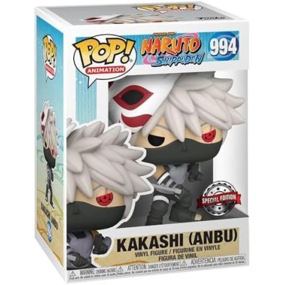 Funko POP! Animation "Naruto Shippuden" - BUNDLE Kakashi (Anbu) #994 (Exclusive) + CHASE