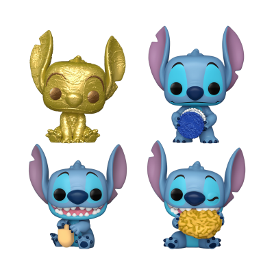 PRÉ-RESERVA - Funko Pocket POP! Disney "Stitch": Happy Hanukkah 4 pack