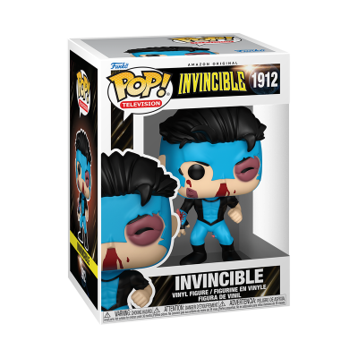 PRÉ-RESERVA - Funko POP! TELEVISON Invincible": Invincible (Conquest Battle Damaged) (Bloody)