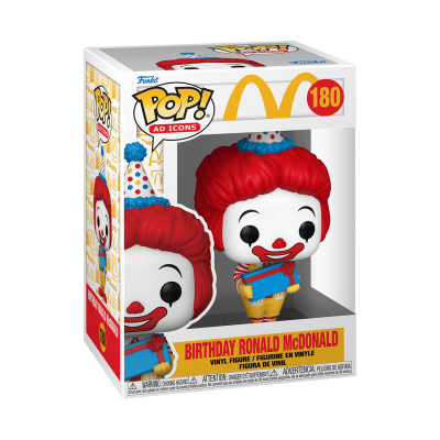 Funko POP! Ad Icons "Mc Donald's Birthday" Ronald  Mc Donald