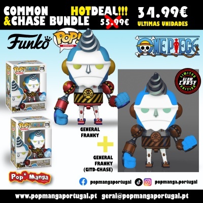 Funko POP! Animation "One Piece": BUNDLE General Franky #1776 (SPECIAL EDITION) + CHASE (GITD) Funko POP! Animation "One Piece": BUNDLE General Franky #1776 (SPECIAL EDITION) + CHASE (GITD)