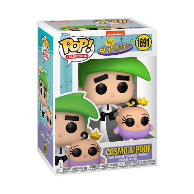 PRÉ-RESERVA - Funko POP! TELEVISON "The Fairly OddParents": Cosmo & Poof