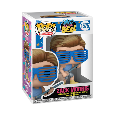 PRÉ-RESERVA - Funko POP! Television "Saved By the Bell": Zack Morris #1575 PRÉ-RESERVA - Funko POP! Television "Saved By the Bell": Zack Morris #1575