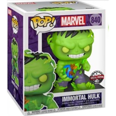 PRÉ-RESERVA - Funko POP! Super 6 "Marvel": Immortal Hulk 6" (Exclusive)