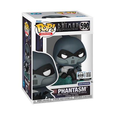 Funko POP! HEROES "Batman: The Animated Series": Phantasm with Pop! Protector #590 (LIMITED EDITION - ROYALTY- 3500 PIECES)