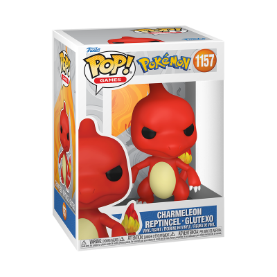 PRÉ-RESERVA - Funko POP! GAMES "Pokémon": Charmeleon #1157