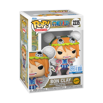 PRÉ-RESERVA - Funko Pop! ANIMATION "One Piece": BUNDLE Bon Clay #22365(SPECIAL EDITION)