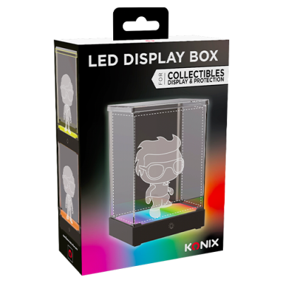 KONIX - LED DISPLAY BOX - Protege e Exibe as Tuas Figuras