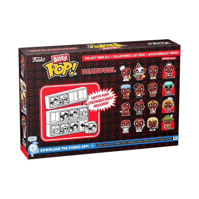 PRÉ-RESERVA - Bitty POP! "Deadpool" 4 Pack: Bathtime PRÉ-RESERVA - Bitty POP! "Deadpool" 4 Pack: Bathtime