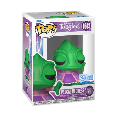 Funko POP! DISNEY "Tangled":  Pascal in Dress #1643 (SPECIAL EDITION)