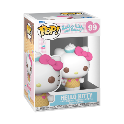 PRÉ-RESERVA - Funko Pop "Hello Kitty And Friends ": Hello Kitty With Ice Cream PRÉ-RESERVA - Funko Pop "Hello Kitty And Friends ": Hello Kitty With Ice Cream