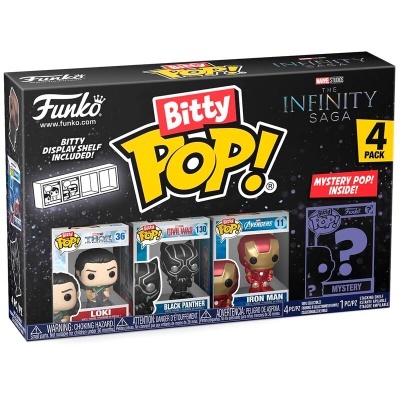 Bitty POP! Marvel "The Infinity Saga" 4 Pack Series 4 (Loki)