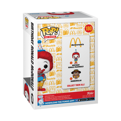 Funko POP! Ad Icons "Mc Donald's Birthday" Ronald  Mc Donald