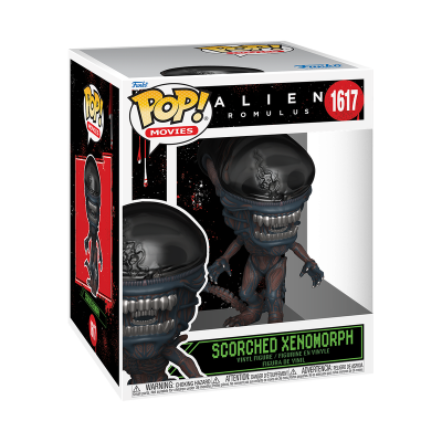 Funko POP! Super Sized Movies "Aliens Romulus": Scorched Xenomorph 6"