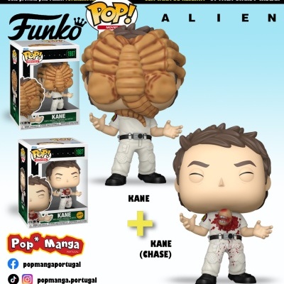PRÉ-RESERVA - Funko Pop! MOVIES "Alien": BUNDLE Kane with Facehugger + CHASE