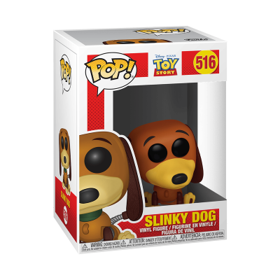 PRÉ-RESERVA/RESTOCK - Funko POP!  "Toy Story": Slinky Dog #516