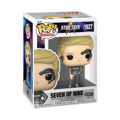 PRÉ-RESERVA - Funko POP! TELEVISION "Star Trek": Seven of Nine (Metallic) #1927