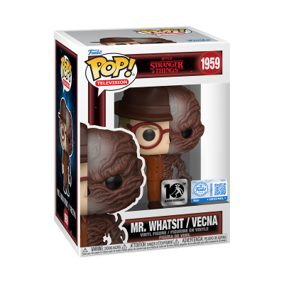PRÉ-RESERVA - Funko Pop! TELEVISION Stranger Things: Mr. Whatsit / Vecna (Split) #1959 (Special Edition)