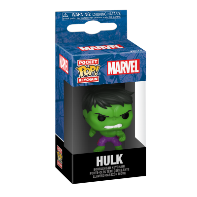 PRÉ-RESERVA - Funko Pocket Pop! Keychains  "Marvel New Classics": Hulk