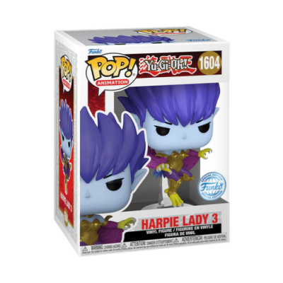 PRÉ-RESERVA - Funko POP! "Yu-Gi-Oh!": Harpie Lady 3 (Exclusive)