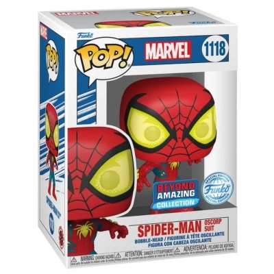 PRÉ-RESERVA - Funko Pop! "Spider Man": Spider-Man "Oscorp Suit" #1118 (Exclusive) PRÉ-RESERVA - Funko Pop! "Spider Man": Spider-Man "Oscorp Suit" #1118 (Exclusive)