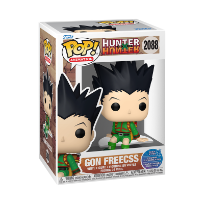 PRÉ-RESERVA - Funko POP! ANIMATION "Hunter X Hunter": Gon Freecss (Shelf Sitter) PRÉ-RESERVA - Funko POP! ANIMATION "Hunter X Hunter": Gon Freecss (Shelf Sitter)