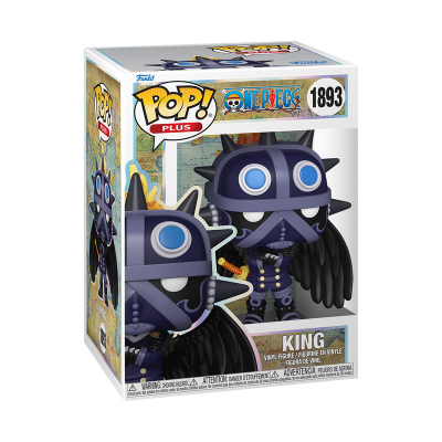 PRÉ-RESERVA - Funko POP!  PLUS "One Piece": King