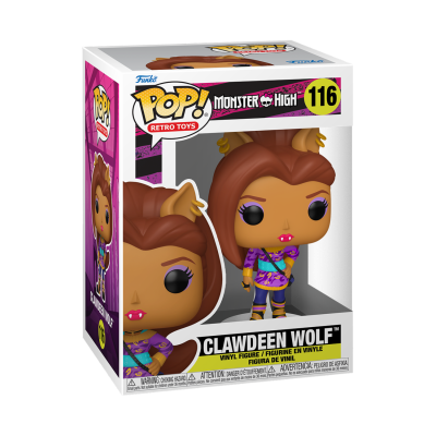 Funko Pop! Retro Toys "Monster High": Clawdeen Wolf