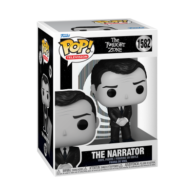 PRÉ-RESERVA - Funko POP! Television "The Twilight Zone": The Narrator (Rod Serling) PRÉ-RESERVA - Funko POP! Television "The Twilight Zone": The Narrator (Rod Serling)