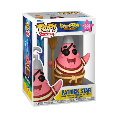 PRÉ-RESERVA - Funko POP! MOVIES "The SpongeBob Movie: Search for SquarePants": Patrick Star PRÉ-RESERVA - Funko POP! MOVIES "The SpongeBob Movie: Search for SquarePants": Patrick Star