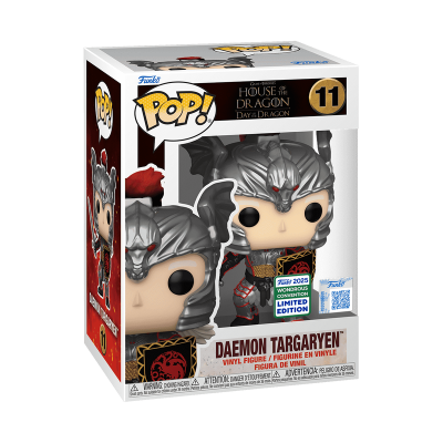 Funko POP! "Game of Thrones - House Of The Dragon": Daemon Targaryen (Targaryen Armor) #11 with Pop! Protector (SPECIAL EDITION)