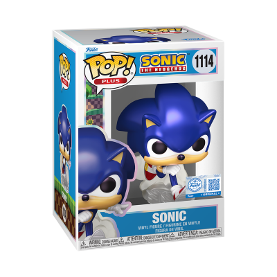 Funko POP! PLUS "Sonic the Hedgehog": Sonic (Pearlescent) #1114 (SPECIAL EDITION)