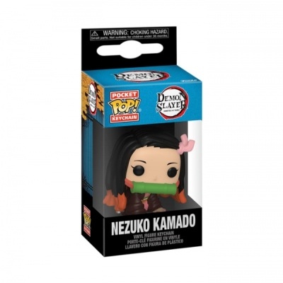 Porta Chaves Pocket Pop! "Demon Slayer": Nezuko Kamado
