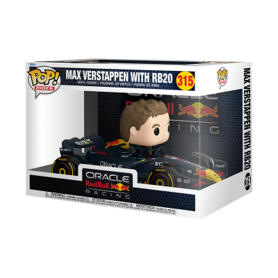 PRÉ-RESERVA - Funko POP! Rides Super Deluxe "Oracle Red Bull Racing": Max Verstappen with RB20