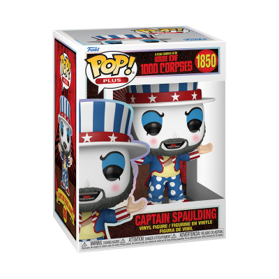 PRÉ-RESERVA - Funko POP! PLUS "House of 1000 Corpses": Captain Spaulding