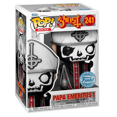 Funko Pop! Rocks: Ghost - Papa Emeritus I (METALLIC) #241 (SPECIALEDITION)