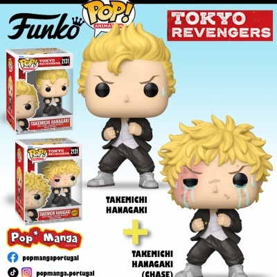 Funko POP! ANIMATION "Tokyo Revengers": BUNDLE Takemichi + CHASE
