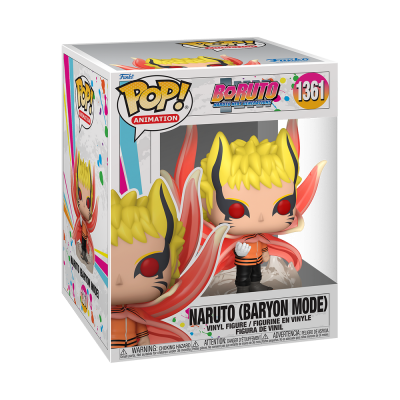 Funko POP! Animation "Boruto": 6" Naruto (Baryon Mode)