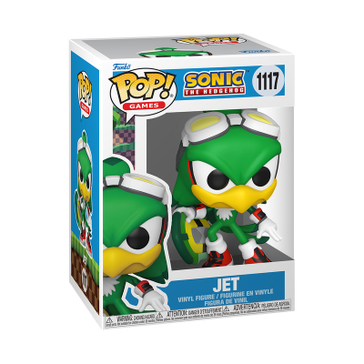 PRÉ-RESERVA - Funko POP! GAMES "Sonic the Hedgehog": Jet the Hawk PRÉ-RESERVA - Funko POP! GAMES "Sonic the Hedgehog": Jet the Hawk