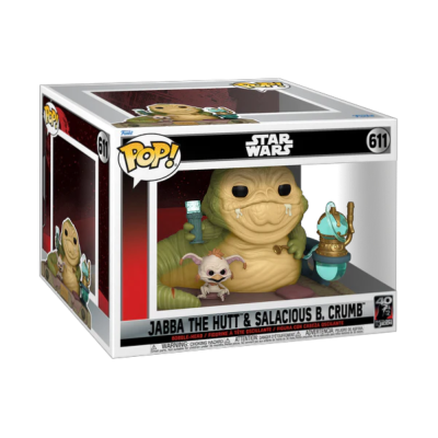 Funko POP! Moment "Star Wars-Return Of The Jedi": Jabba The Hutt & Salacious B. Crumb