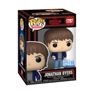 PRÉ-RESERVA - Funko Pop! TELEVISION "Stranger Things": Jonathan Byers #1797 (SPECIAL EDITION)