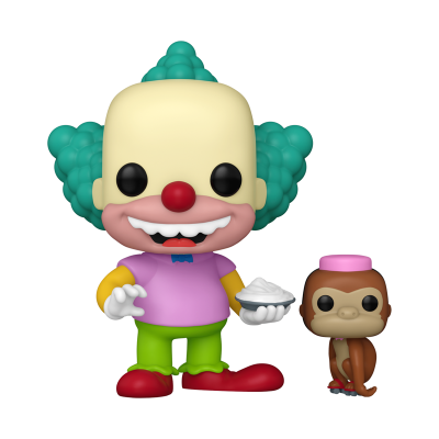PRÉ-RESERVA - Funko Pop! Television "The Simpsons": Krusty with Mr. Teeny PRÉ-RESERVA - Funko Pop! Television "The Simpsons": Krusty with Mr. Teeny